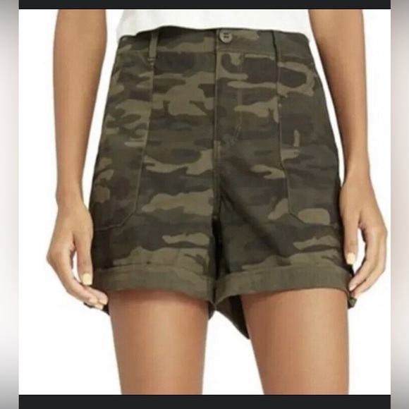 Sanctuary Pants - Social Standard by Sanctuary Women's Hero Utility Shorts Camo Size XS